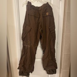Burton Men Brown Winter Snow Pants